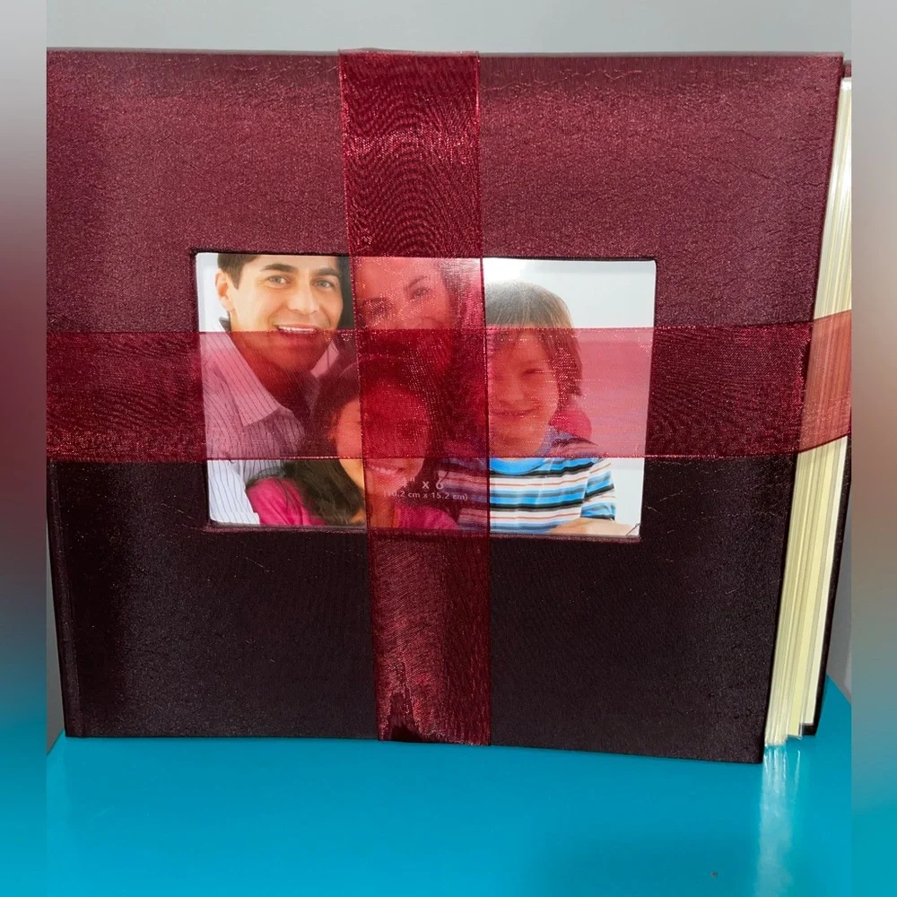 🍷NWT Kohl's Burgundy Fabric Photo Albums